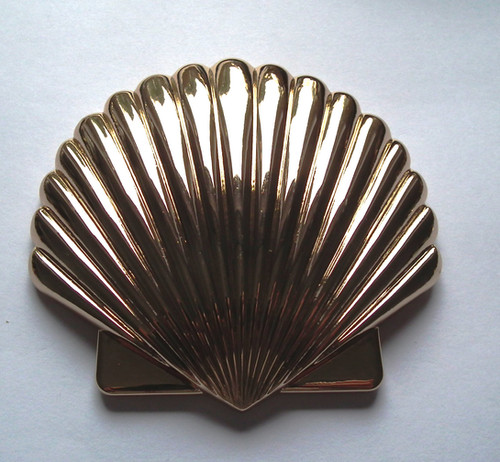 Individual Spare Large Gold Sea shell | elvisbelts