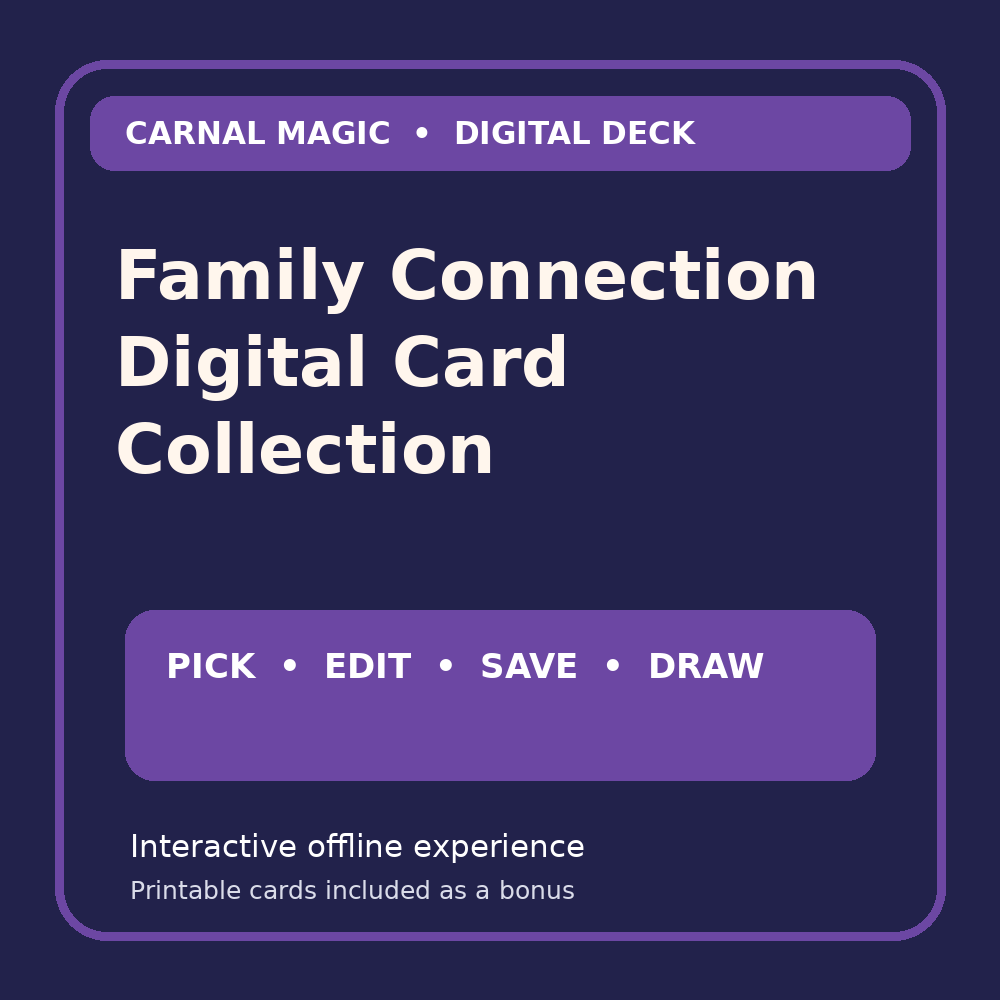 Family Connection Digital Card Collection collection cover
