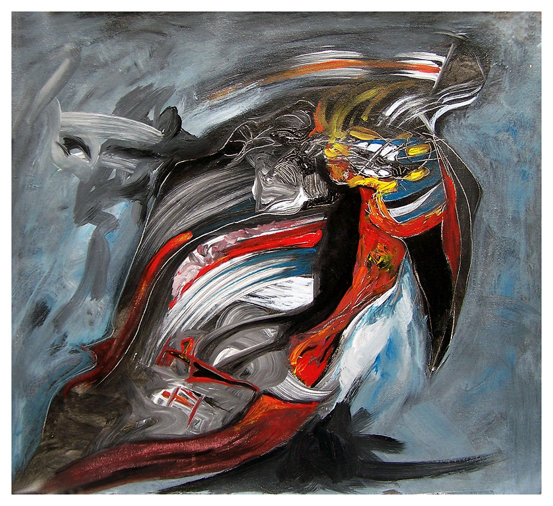 Abstracción del paisaje II by Marta Badano