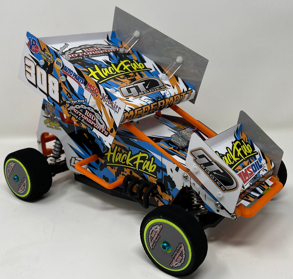 Custom HackFab Mini Sprint Wrap