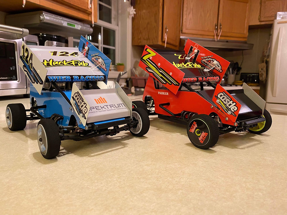 Thumbnail: Custom HackFab Mini Sprint Wrap
