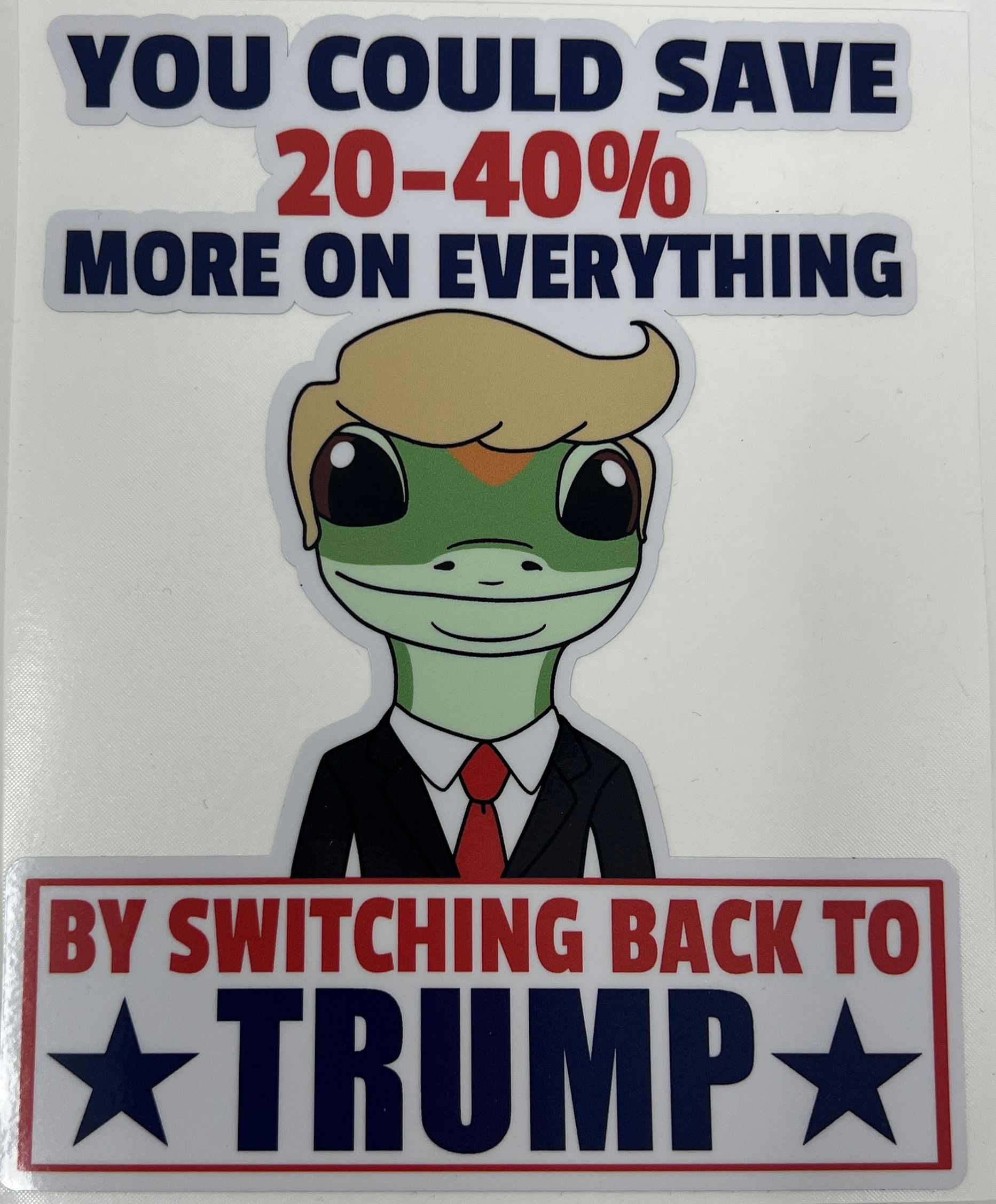 You Could Save Decal