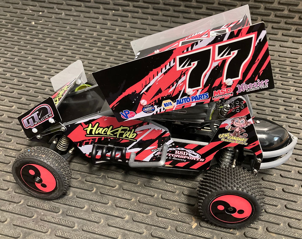 Thumbnail: Custom HackFab Mini Sprint Wrap