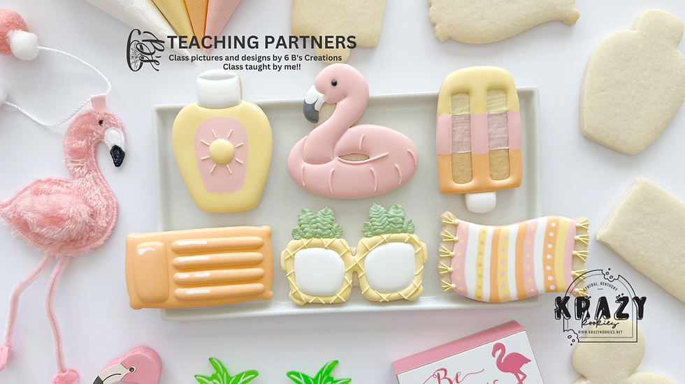🦩 Let’s Flamingle Cookie Decorating Class!