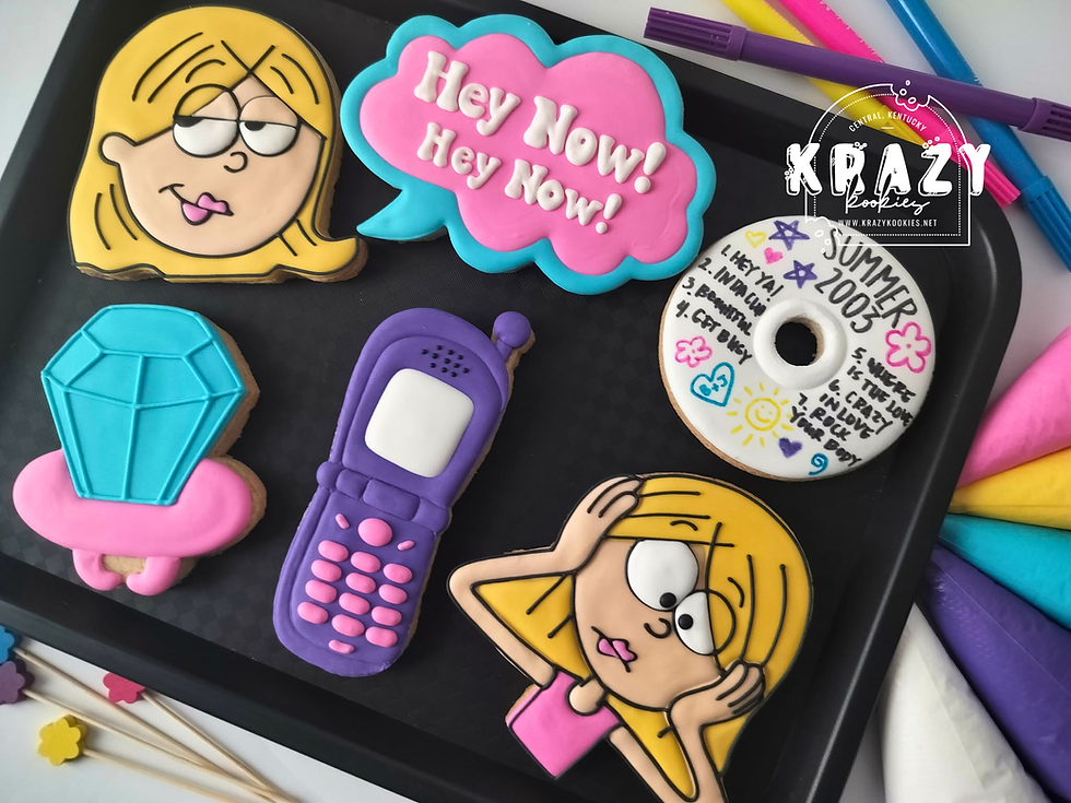 Hey Now! Lizzie McGuire Cookie Decorating Class!!!