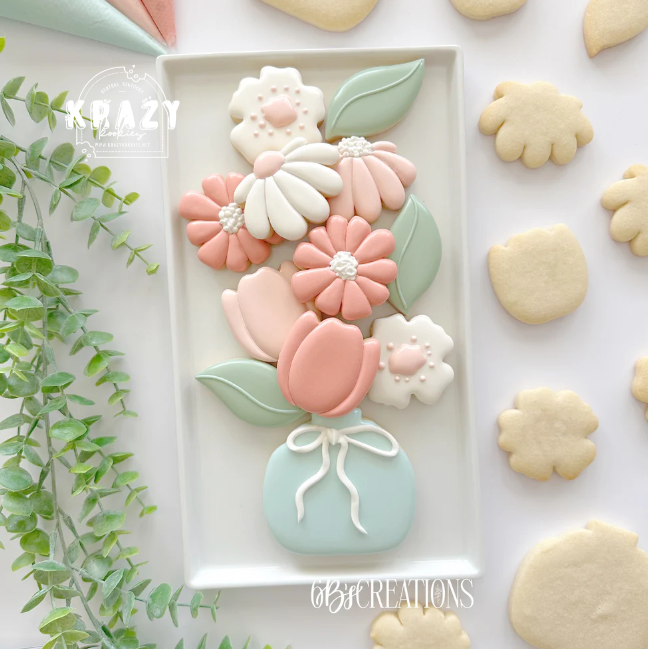 Flower Bouquet Cookie Decorating Class!