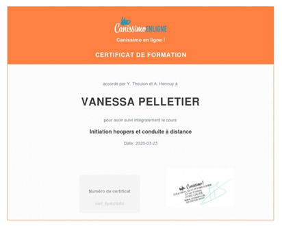 1 vie 2 chiens diplomes hoopers