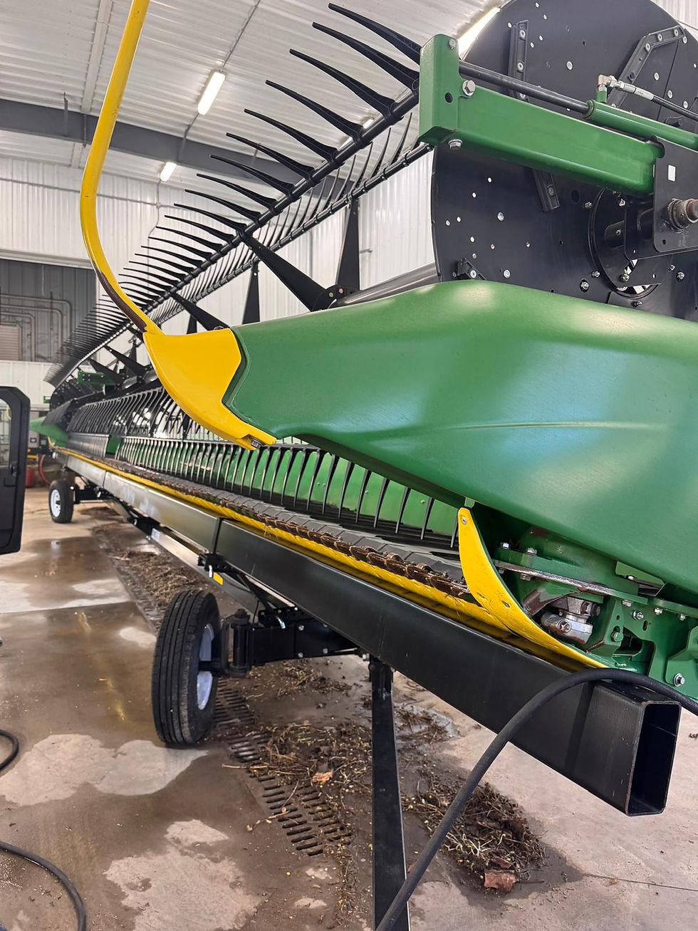 Miniatura: Draper John Deere  745 FD
