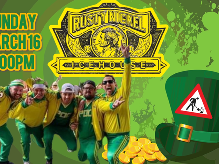 St. Patty's Party at the Rusty Nickel!