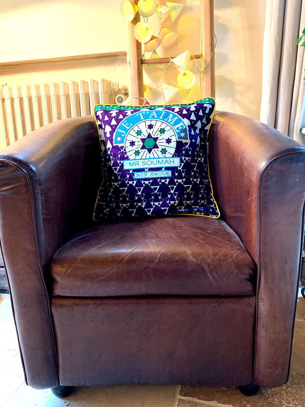Miniature : Housse de coussin JE T'AIME
