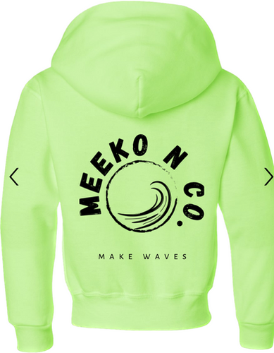 meeko！！ Kids Neon Green Traditional | Meeko N Co.