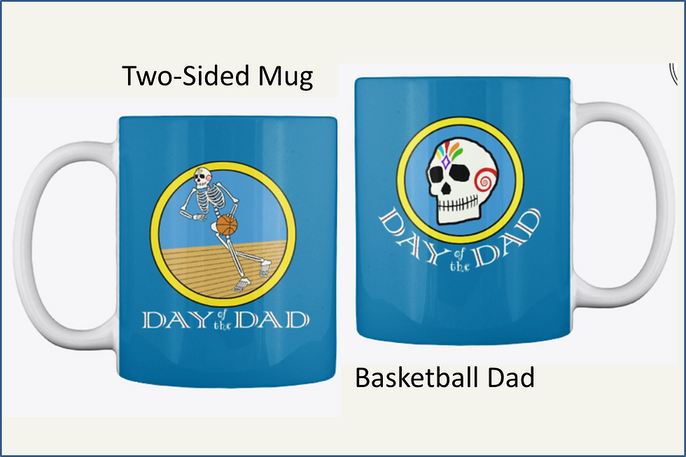 Thumbnail: BASKETBALL DAD MUGS, TWO SIDED
