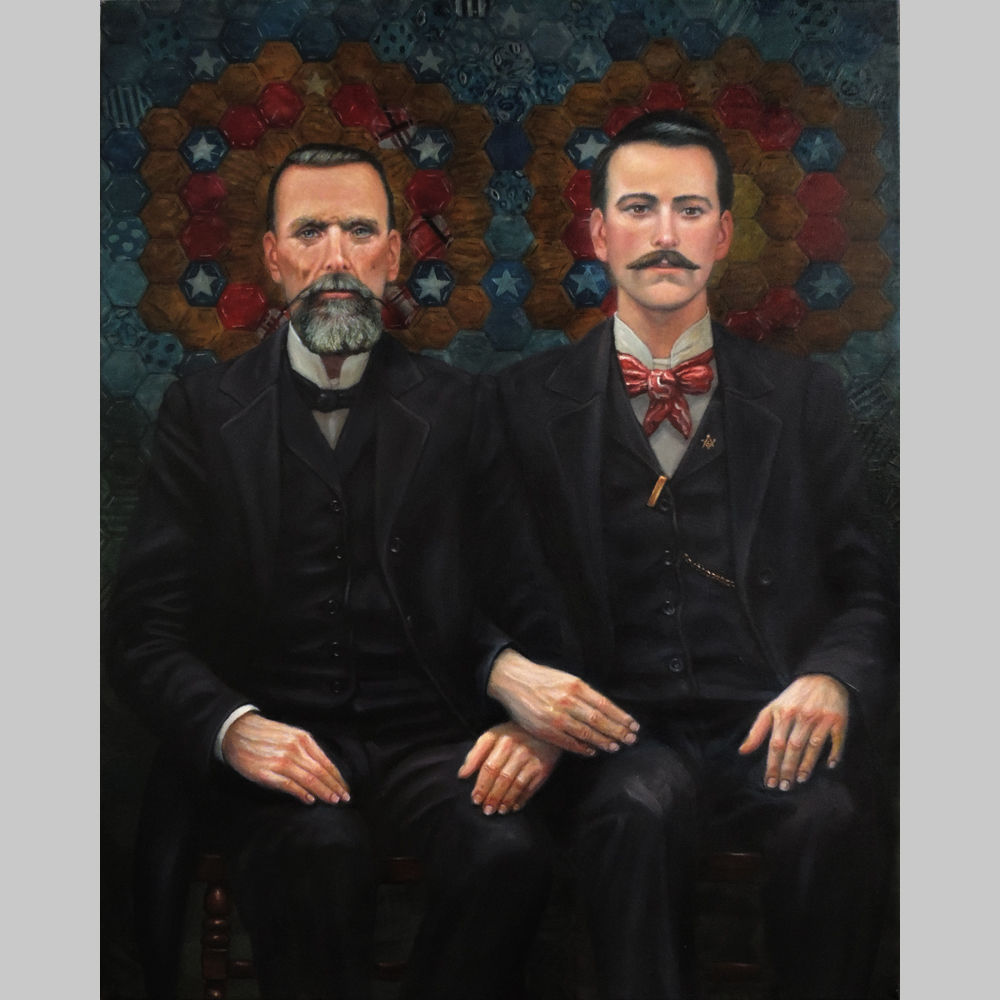 Lorenzo Dow Rowe and his son Jasper William Rowe