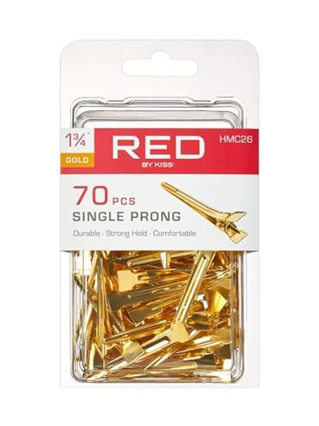 Single Prong Gold Clips 70PCS