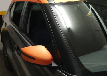 Envelopamento teto, colunas e retrovisores Nissan Kicks