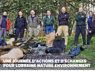 Une journée d’actions et d’échanges pour Lorraine Nature Environnement 🌱