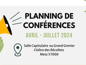 Cycle de conférences 2024