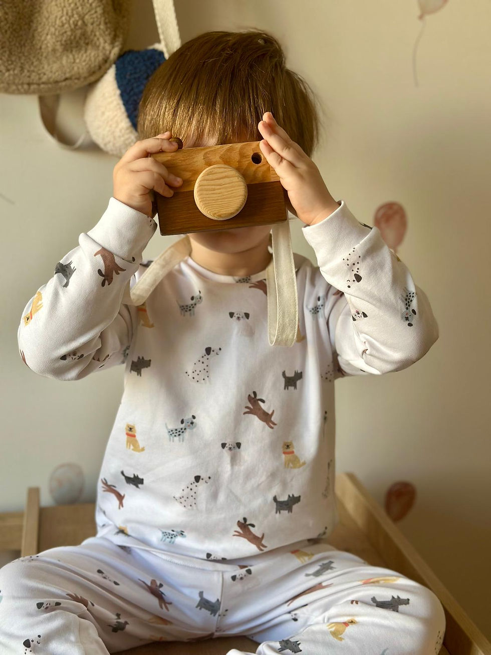 Küçük resim: Sevimli Dostlar Pijama Takımı