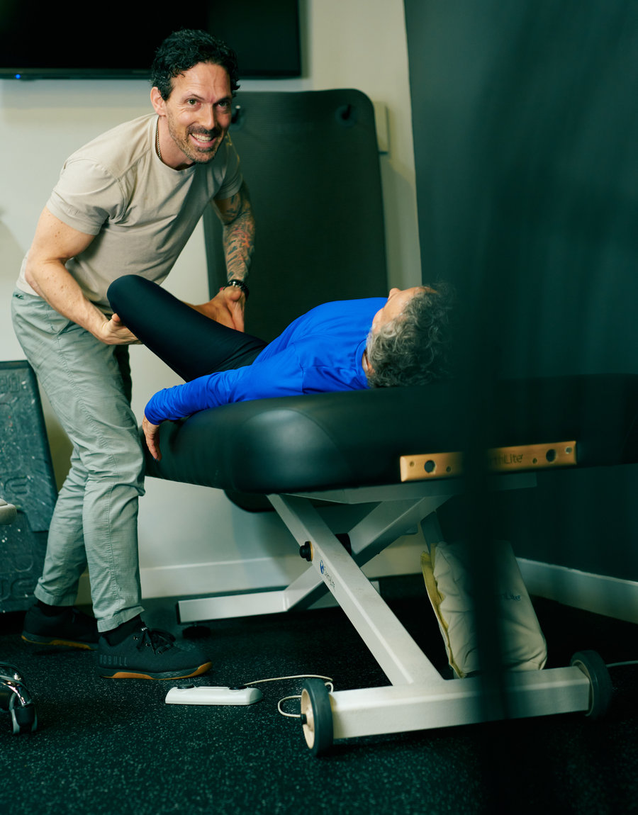 One-on-one personal training session at The Compound