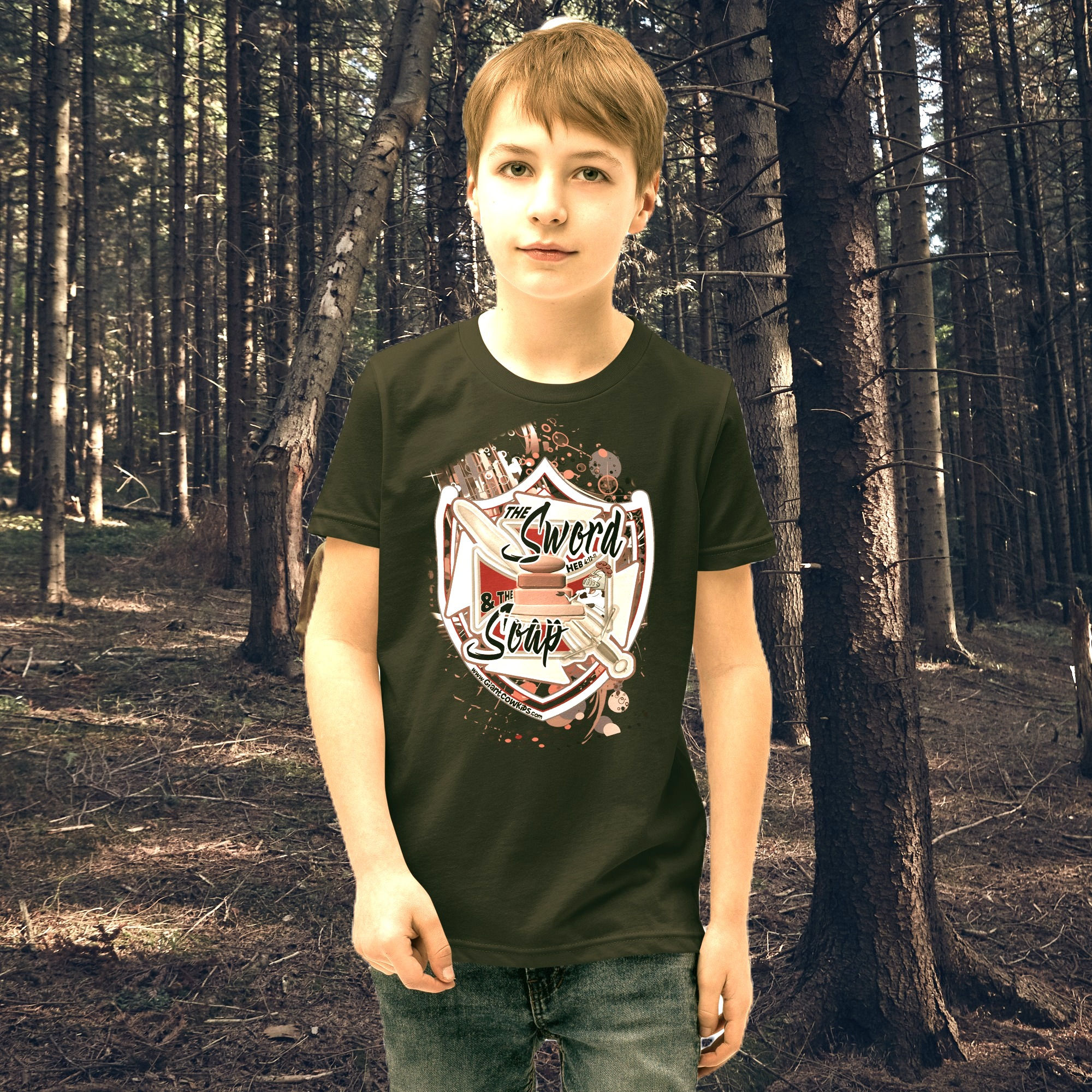 The Sword & The Soap Kids Tee