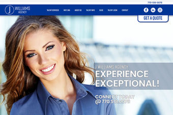 Modeling Agency Website