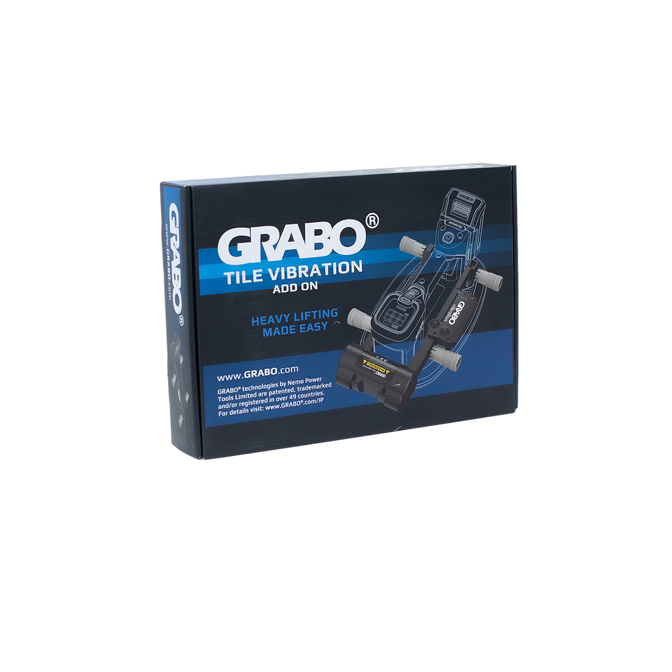Thumbnail: GRABO Tile Vibration Attachment for Thinset Setting Vacuum Gripsters