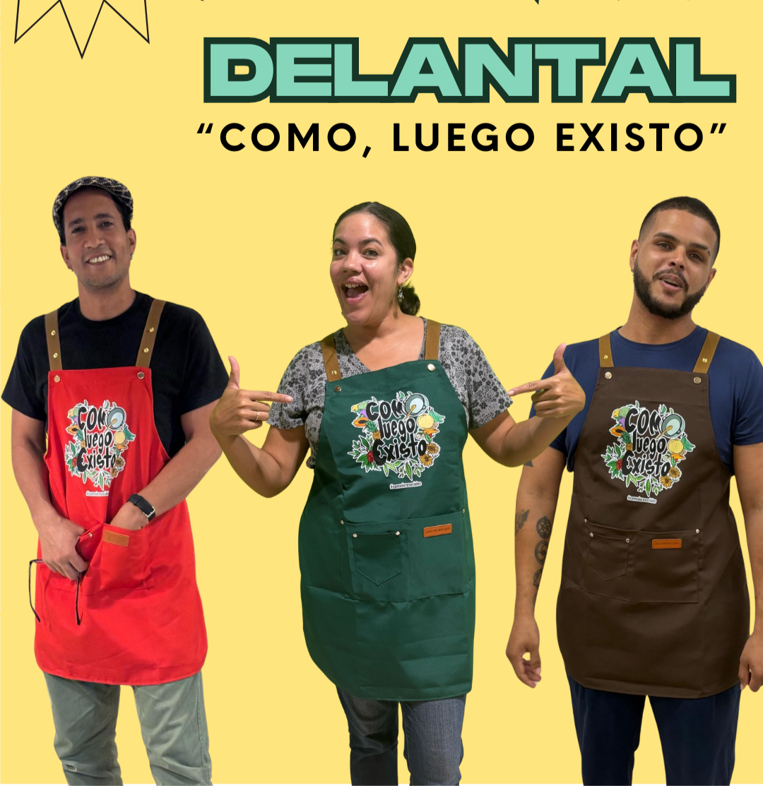 Delantales: "Como, Luego Existo"