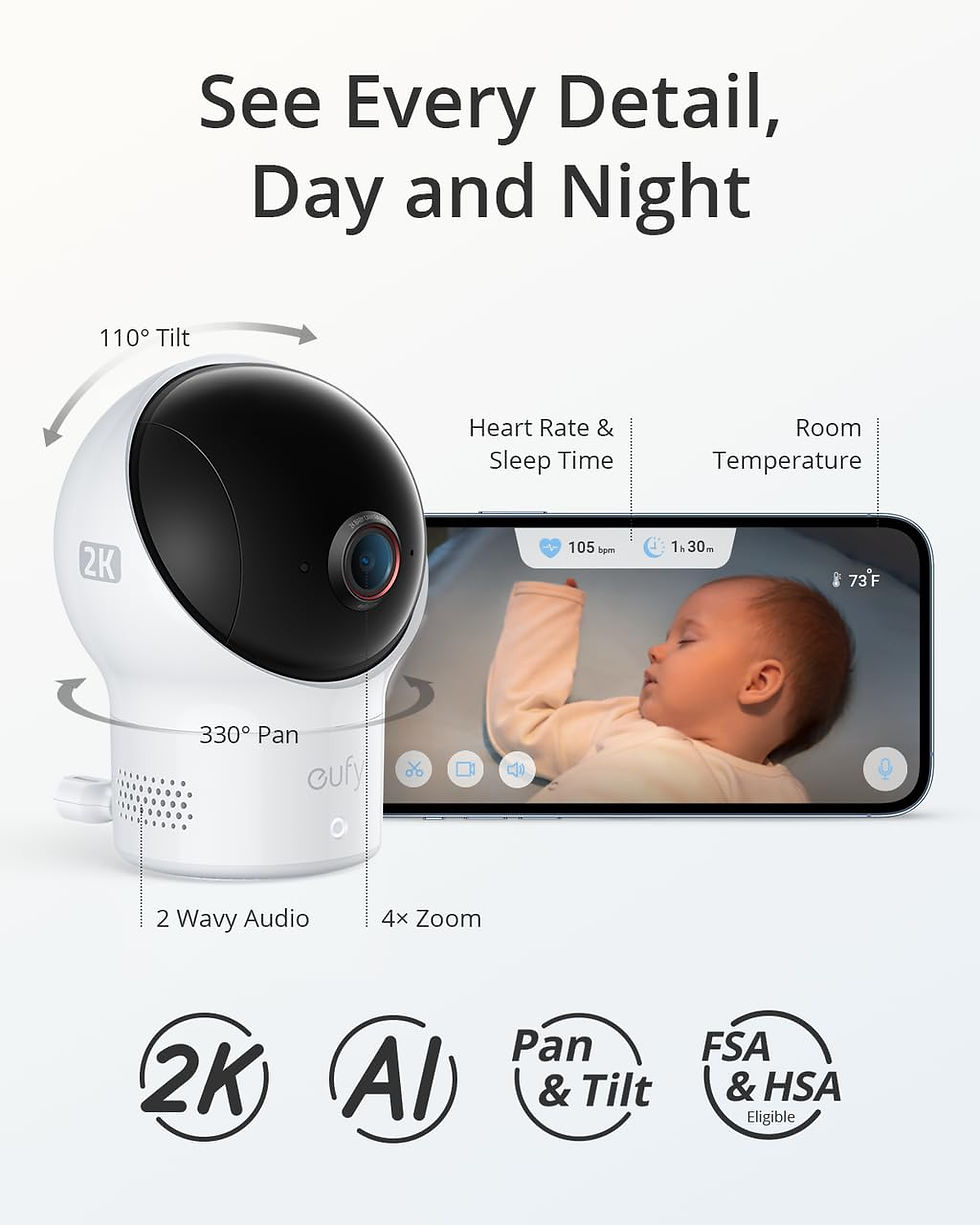 縮圖：Eufy Baby Smart Sock & Camera Kit S340