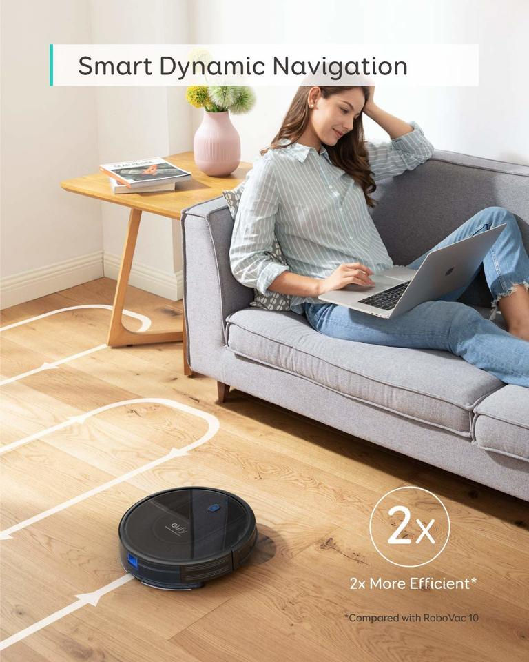 Миниатюра: Умный гибрид Eufy RoboVac G10