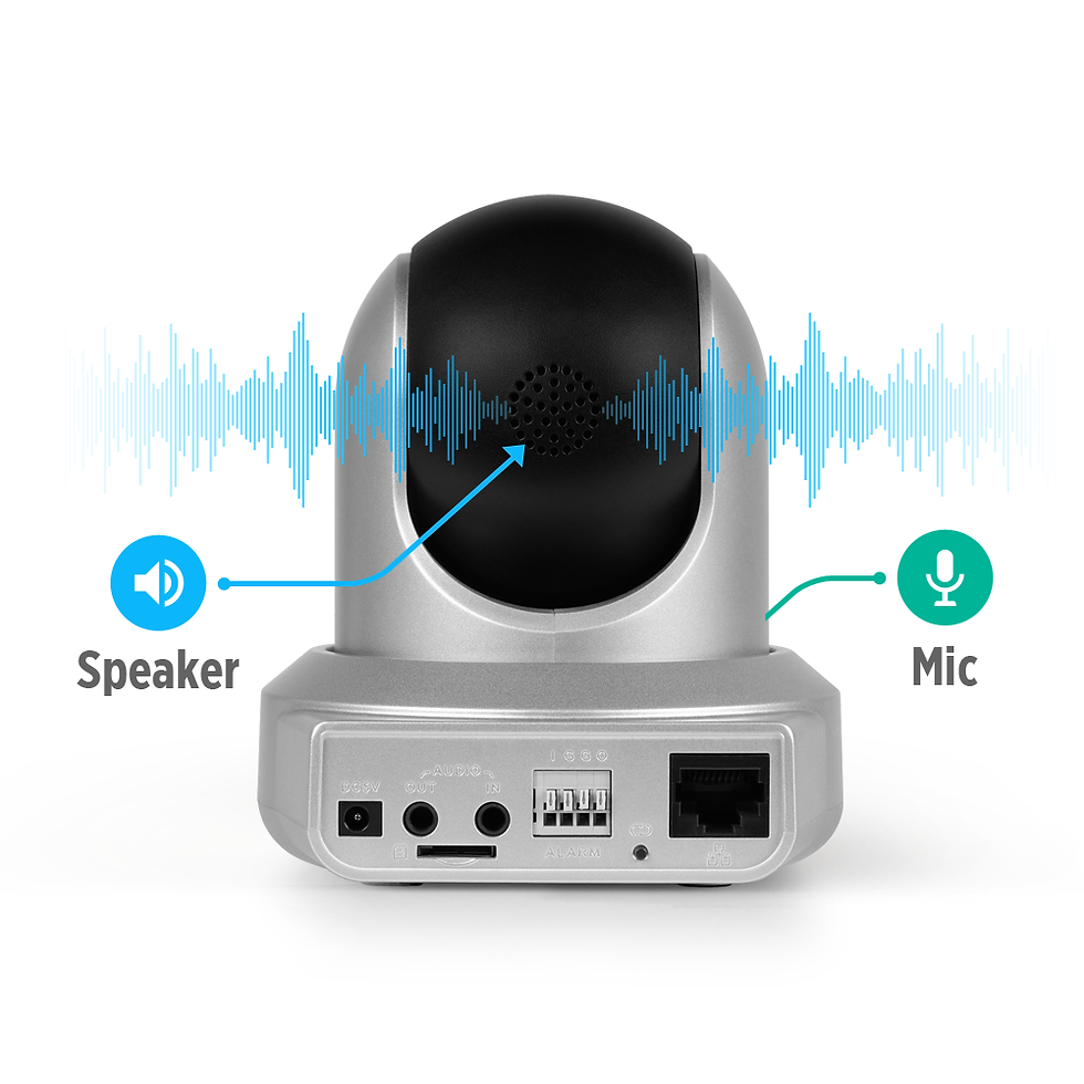 Thumbnail: ProHD 1080P WiFi Video Monitoring Security Wireless IP Camera (Silver).