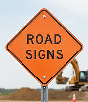 road sign