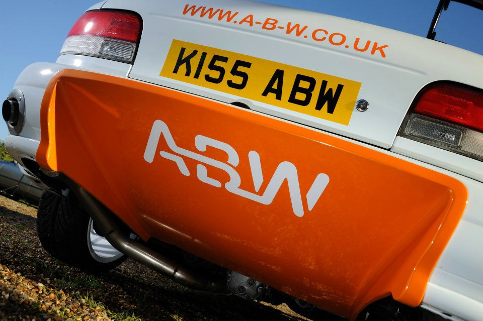 Classic rear diffuser | abwmotorsportdesign