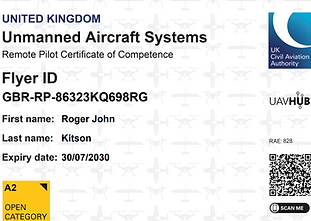 CAA A2 Certificate of Competency for commercial drone operations