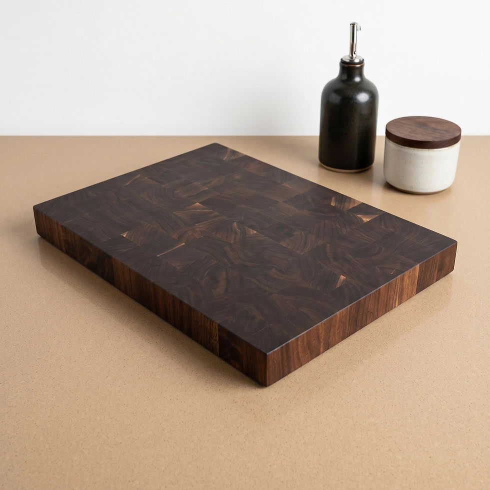 Black Walnut End Grain Cutting Board