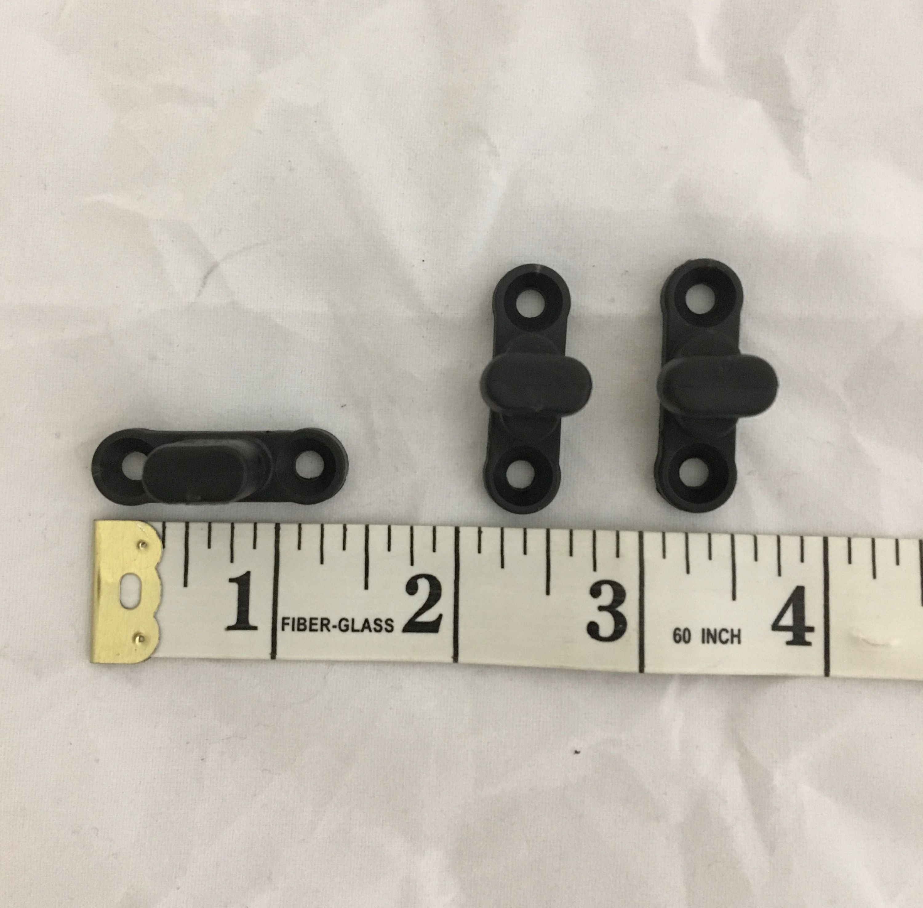 Nylon Permalock Twist Stud x3