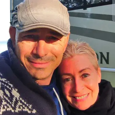 Chef Dave O'Bomsawin and Caroline Pharand