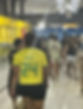 Fã de Lady Gaga usou camisa do Brasil com número 24. Imagem: Marcelo Resende