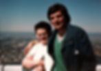 mother and I on top of the world trade center in nyc 1983.jpg