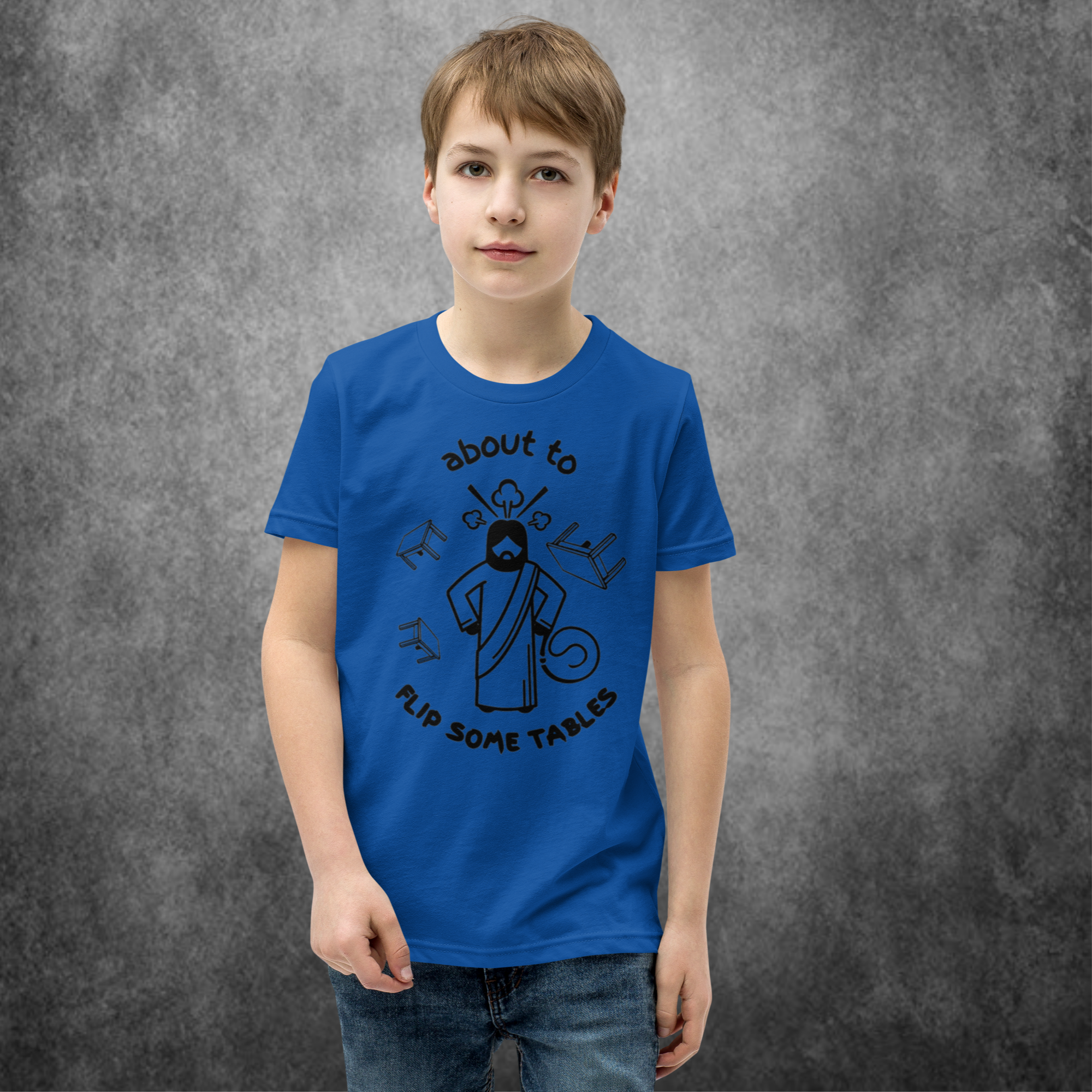Flip Some Tables Boys T-Shirt