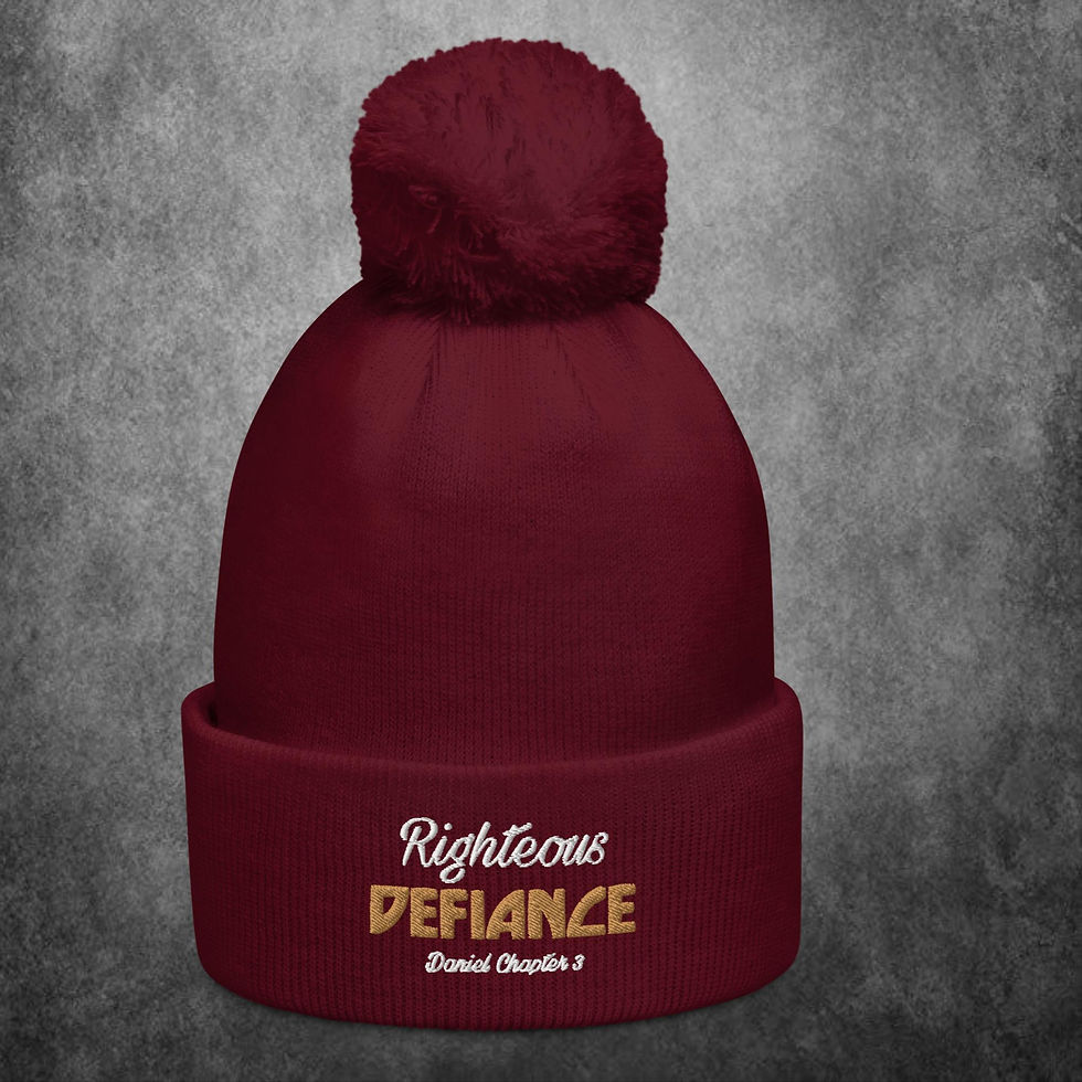 Thumbnail: Gold RD PomPom Beanie W