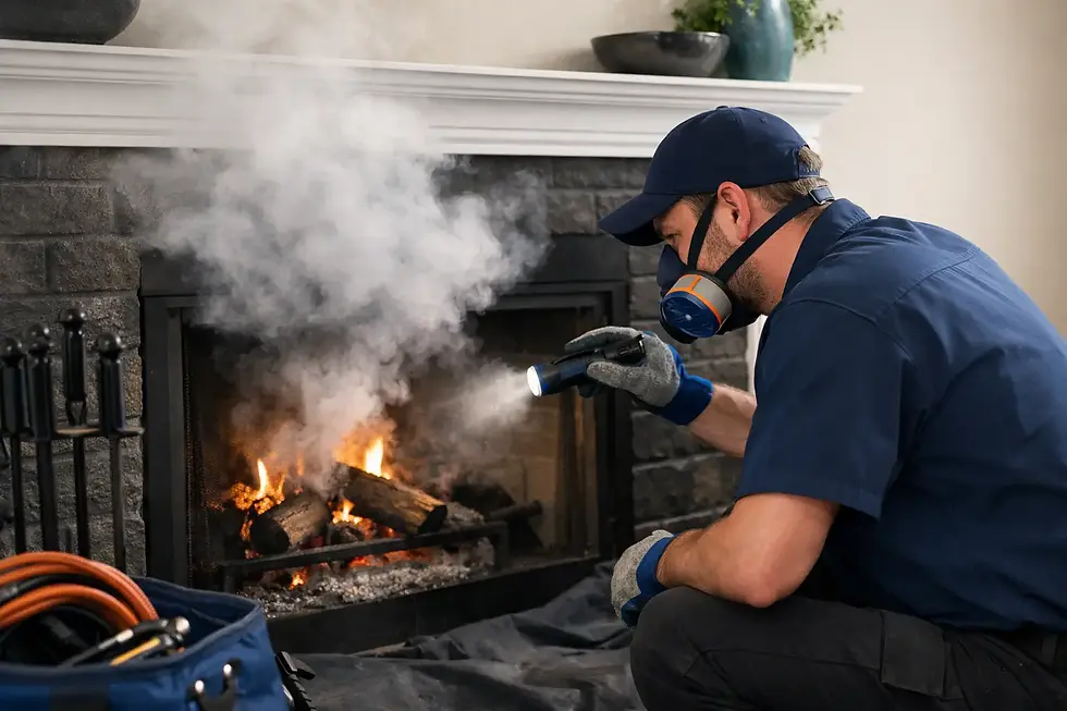 How to Repair Fireplace Smoke Problems Safely