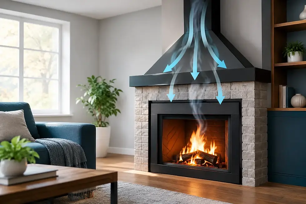 How to Prevent Chimney Downdrafts at Home