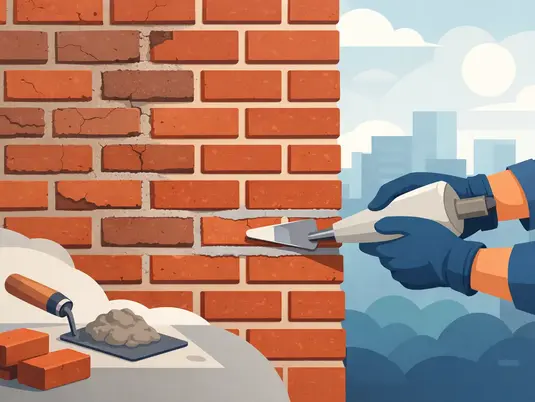 Tuckpointing Services for Lasting Brick Repair