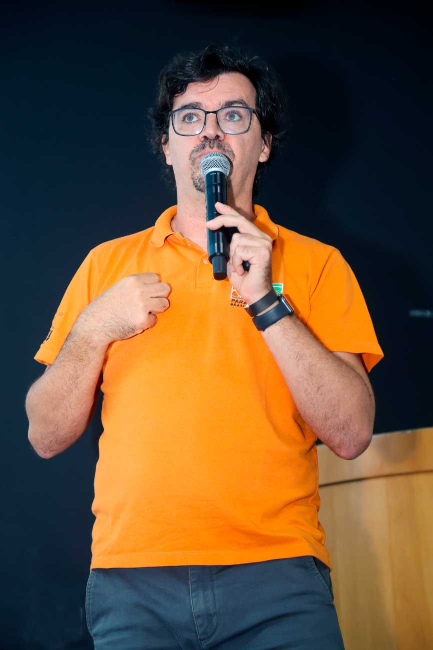 Professor Ciro Winckler destacou a importância de políticas públicas permanentes voltadas ao paradesporto e à inclusão © ASEMESP