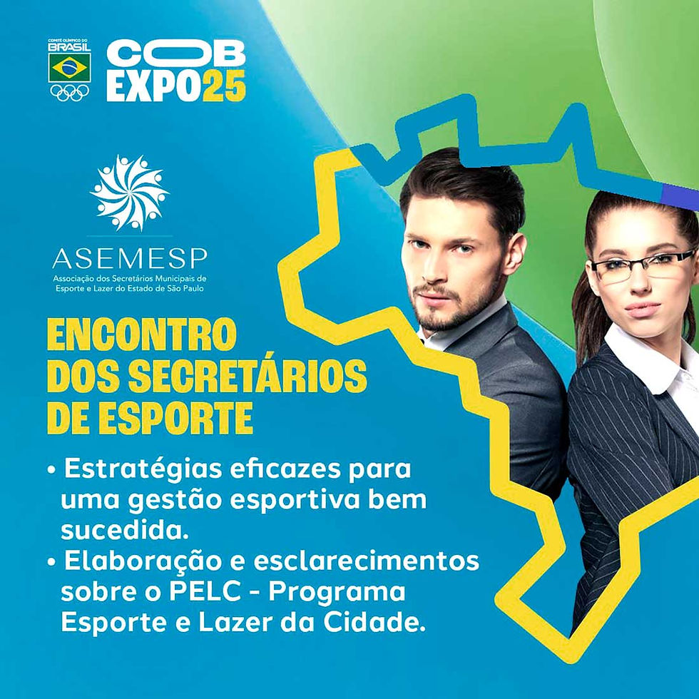 ASEMESP marca presença no COB Expo 2025 © Divulgação