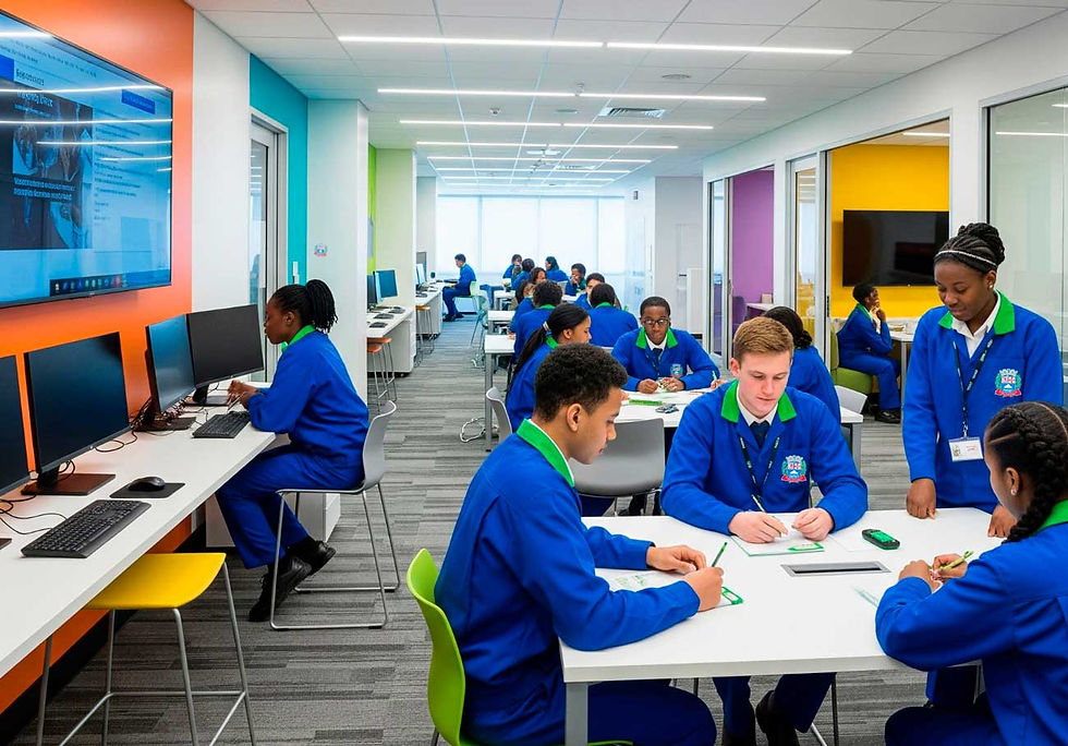 Imagens meramente ilustrativas criadas por IA © Prefeitura de Praia Grande