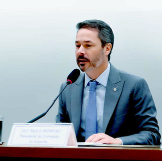 Saulo Pedroso é eleito presidente da Comissão do Esporte da Câmara dos Deputados