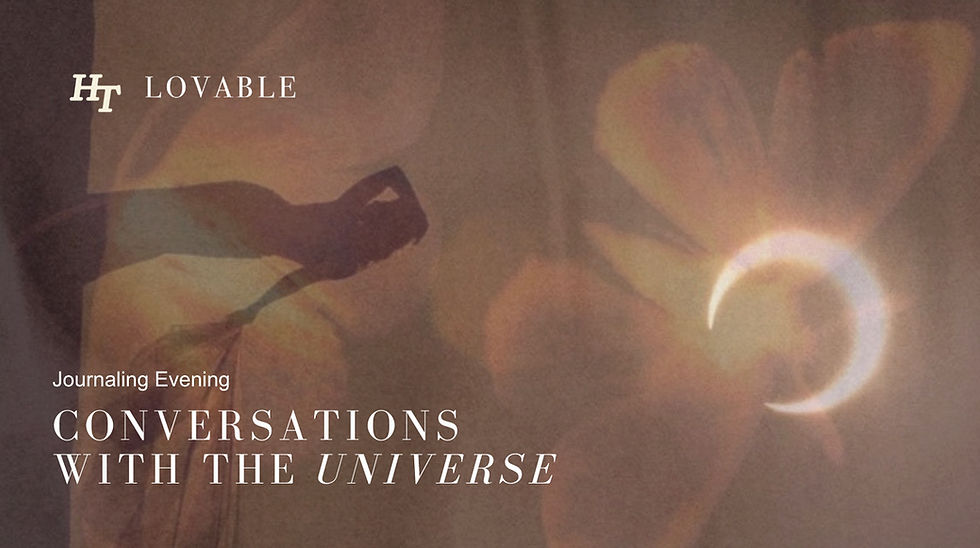 Journaling Evening: Conversations with the Universe