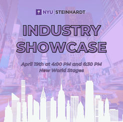 NYU Steinhardt Industry Showcase promo 
