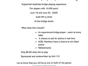 299er Games with Real-Time Advice: June 18 & 25